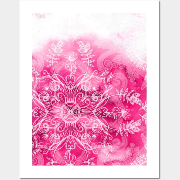 Pink + Patterns Wall Art by micklyn